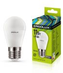 Лампа светодиодная LED-G45-11W-E27-6K Шар 11Вт E27 6500К 172-265В Ergolux 13632 Лампа светодиодная LED-G45-11W-E27-6K Шар 11Вт E27 6500К 172-265В Ergolux 13632