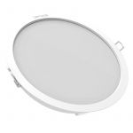 Светильник светодиодный Eco Class Downlight DL 840 WT 18Вт 4000К IP44 1710лм ДВО даунлайт кругл. встраив. ультратонкий LEDVANCE 4058075644274 Светильник светодиодный Eco Class Downlight DL 840 WT 18Вт 4000К IP44 1710лм ДВО даунлайт кругл. встраив. ультратонкий LEDVANCE 4058075644274