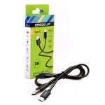 Кабель USB-Type C 3А 1.2м зарядка + передача данных черн. (коробка) ERGOLUX 15094 Кабель USB-Type C 3А 1.2м зарядка + передача данных черн. (коробка) ERGOLUX 15094