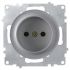Розетка 1-м СП Florence 16А IP20 без заземл. винтов. клеммы механизм сер. (1E10301302) OneKeyElectro 2172835