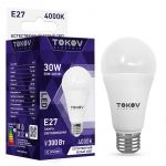 Лампа светодиодная 30Вт А70 4000К Е27 176-264В TOKOV ELECTRIC TKE-A70-E27-30-4K Лампа светодиодная 30Вт А70 4000К Е27 176-264В TOKOV ELECTRIC TKE-A70-E27-30-4K