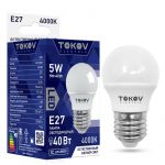Лампа светодиодная 5Вт G45 4000К Е27 176-264В TOKOV ELECTRIC TKE-G45-E27-5-4K Лампа светодиодная 5Вт G45 4000К Е27 176-264В TOKOV ELECTRIC TKE-G45-E27-5-4K