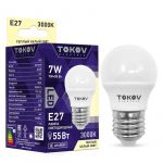 Лампа светодиодная 7Вт G45 3000К Е27 176-264В TOKOV ELECTRIC TKE-G45-E27-7-3K Лампа светодиодная 7Вт G45 3000К Е27 176-264В TOKOV ELECTRIC TKE-G45-E27-7-3K