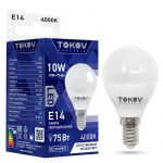 Лампа светодиодная 10Вт G45 4000К Е14 176-264В TOKOV ELECTRIC TKE-G45-E14-10-4K Лампа светодиодная 10Вт G45 4000К Е14 176-264В TOKOV ELECTRIC TKE-G45-E14-10-4K