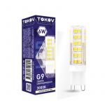 Лампа светодиодная 6Вт Capsule 3000К G9 220-240В TOKOV ELECTRIC TKE-G9-6-3K Лампа светодиодная 6Вт Capsule 3000К G9 220-240В TOKOV ELECTRIC TKE-G9-6-3K