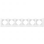 Рамка 6-м Афина универс. бел. Universal A1043