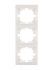 Рамка 3-м Mira вертикал. бел. LEZARD 701-0200-153