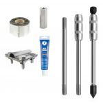 Комплект заземления нержавеющий 4,5 метра (d=16 мм х 1,5 метра)