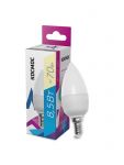Лампа светодиодная 8.5Вт свеча 3000К тепл. бел. E14 220В КОСМОС LkecLED8.5wCNE1430 Лампа светодиодная 8.5Вт свеча 3000К тепл. бел. E14 220В КОСМОС LkecLED8.5wCNE1430