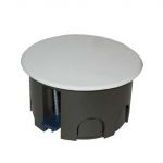 Коробка распределительная СП 80х45мм для гипсокартона пластик. лапки крышка защелкивающаяся Epplast 185250