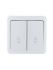 Переключатель проходной 2-кл. 2п ОП Viola 10А IP20 бел. LEZARD 751-0200-106