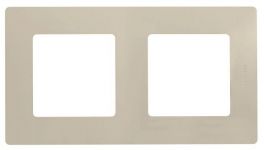 Рамка 2-м Etika сл. кость Leg 672512