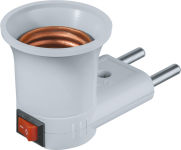 Патрон-переходник с розетки на E27 71 992 NLA-S-E27 Navigator 71992 Патрон-переходник с розетки на E27 71 992 NLA-S-E27 Navigator 71992