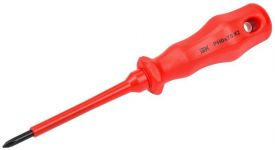 Отвертка диэлектрическая крестовая Ph0х75мм K2 1000В ARMA2L 3 IEK A2L3-SC30-K2-PH-00-075 Отвертка диэлектрическая крестовая Ph0х75мм K2 1000В ARMA2L 3 IEK A2L3-SC30-K2-PH-00-075