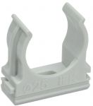 Держатель для труб (клипса) CF25 с защелкой IEK CTA10D-CF25-K41-100 Держатель для труб (клипса) CF25 с защелкой IEK CTA10D-CF25-K41-100