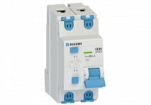 Автоматический выключатель дифф.тока D06 2р C10 30 мА электрон. тип АС ELVERT