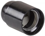 Патрон электрич. E27 Пкб27-04-К01 подвесной карболит. черн. (с этикет.) IEK EPK10-04-01-K01 Патрон электрич. E27 Пкб27-04-К01 подвесной карболит. черн. (с этикет.) IEK EPK10-04-01-K01