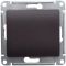 Переключатель проходной 1-кл. СП Glossa 10А IP20 (сх. 6) 10AX механизм шоколад. SE GSL000861
