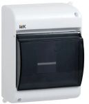 Корпус ОП КМПн 2/4 Krepta 3 IP30 для 4-х авт. выкл. прозр. крышка пластик. бел. IEK MKP42-N-04-30-12 Корпус ОП КМПн 2/4 Krepta 3 IP30 для 4-х авт. выкл. прозр. крышка пластик. бел. IEK MKP42-N-04-30-12