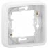 Рамка 1-м Mureva Styl IP55 без винтов бел. SchE MUR39107
