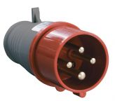 Вилка эл. каб. 16А 3P+PE 380В IP44 ССИ-014 IEK PSR02-016-4 Вилка эл. каб. 16А 3P+PE 380В IP44 ССИ-014 IEK PSR02-016-4