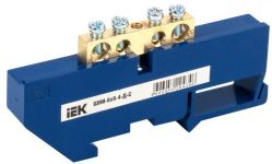 Шина нулевая на DIN-изол. ШНИ 6х9-4-Д-С IEK YNN10-69-4D-K07 Шина нулевая на DIN-изол. ШНИ 6х9-4-Д-С IEK YNN10-69-4D-K07