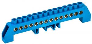 Шина нулевая в комб. DIN-изол. "Стойка" ШНИ-8х12-14-КС-С IEK YNN10-812-14DP-K07 Шина нулевая в комб. DIN-изол. "Стойка" ШНИ-8х12-14-КС-С IEK YNN10-812-14DP-K07